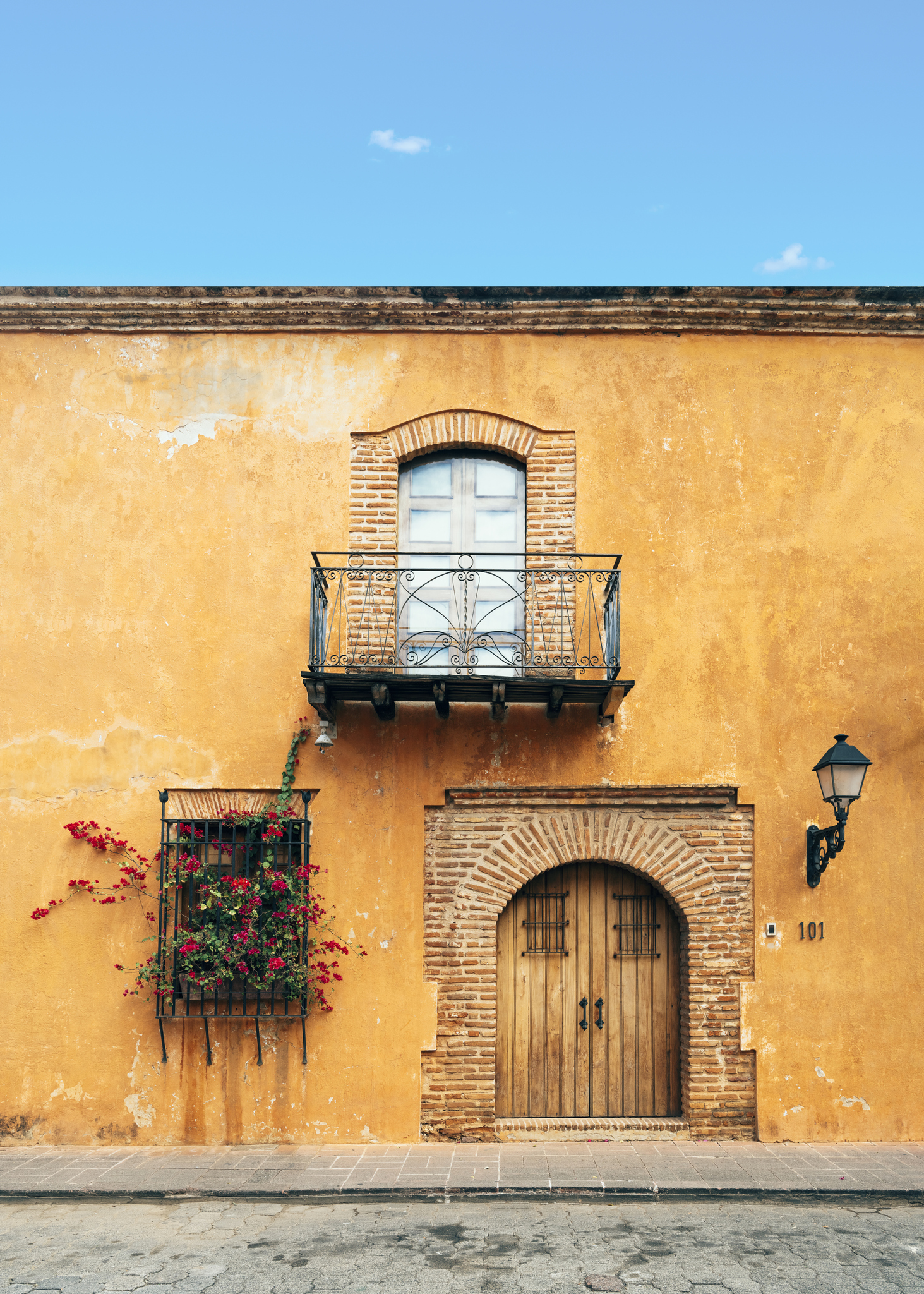 View of the old building. Santo Domingo, Dominican Republic